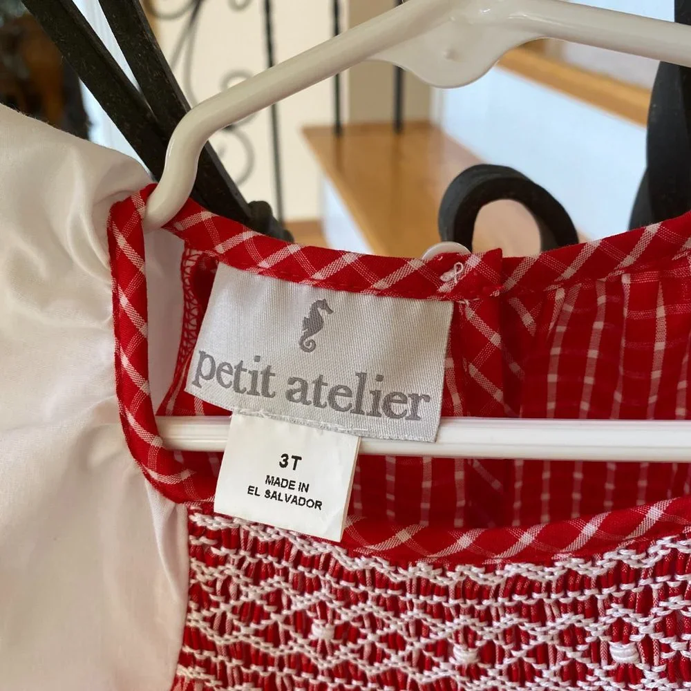NWT-Girls Petit Atelier Sleeveless Dress Size 3T
